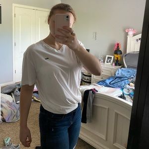 Lacoste mens oversized tee